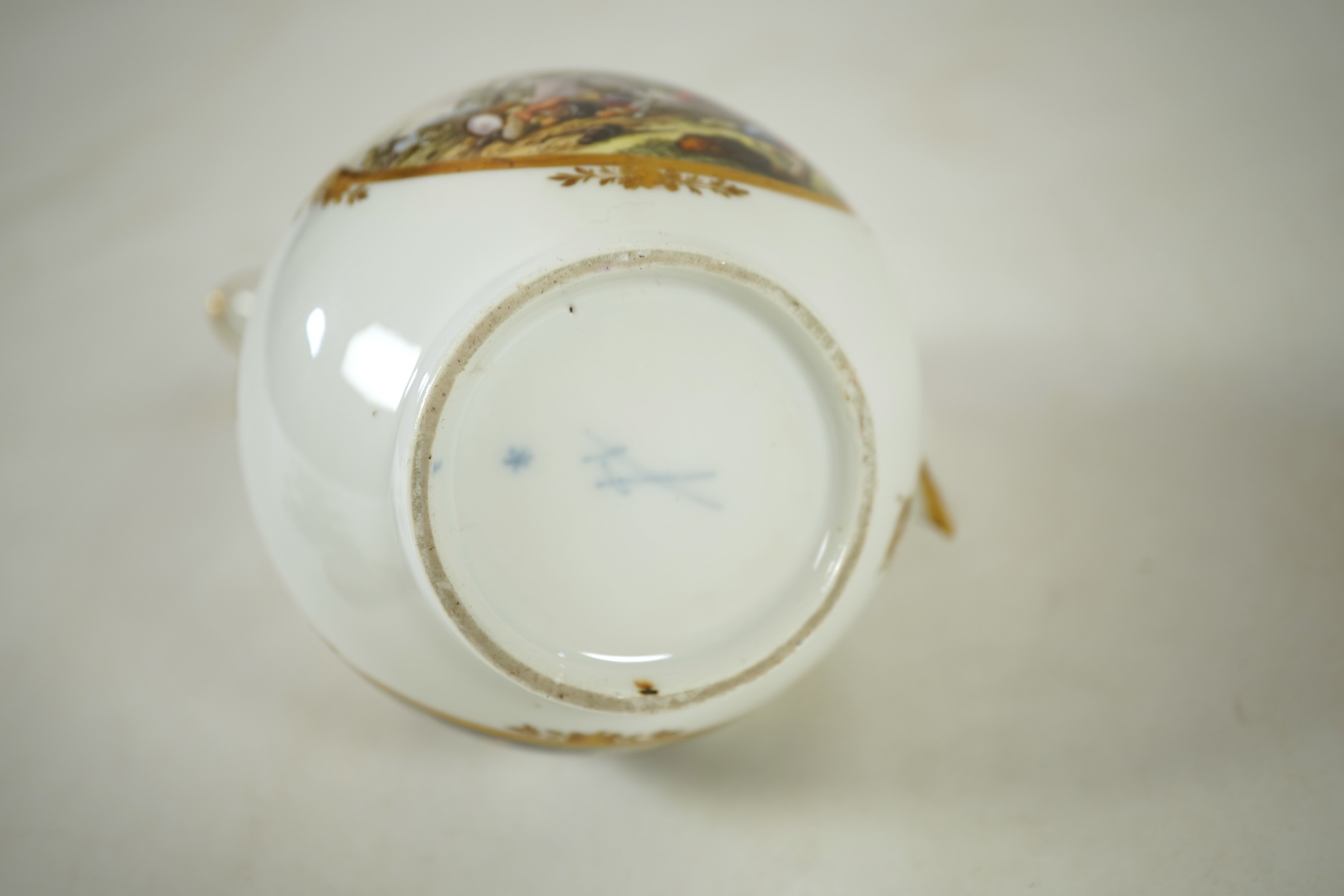 A Meissen covered jug, Marcolini period, c.1790